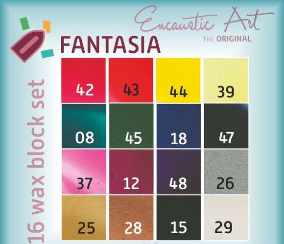 Encaustic Art Wax Paint: Fantasia Set